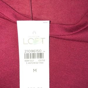 LOFT Tops - NWT Loft Peplum Top LOFT Tops - NWT Loft Peplum Top